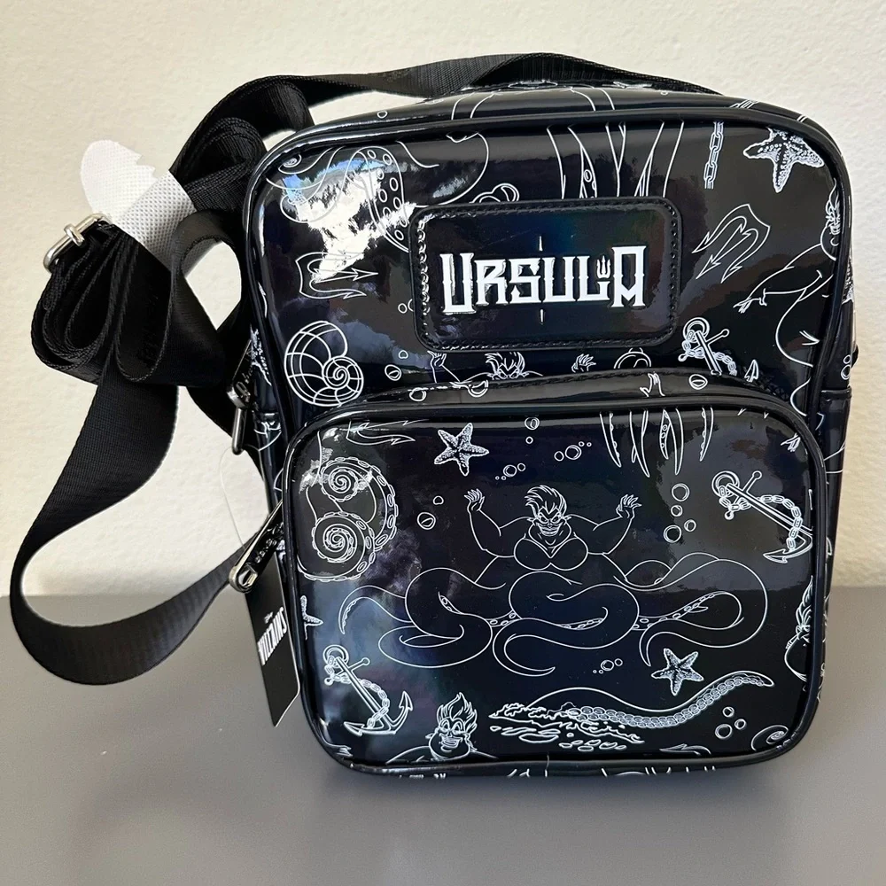 NWT Buckle-Down Disney The Little Mermaid Villain Ursula Poses Crossbody Bag - Picture 2 of 13